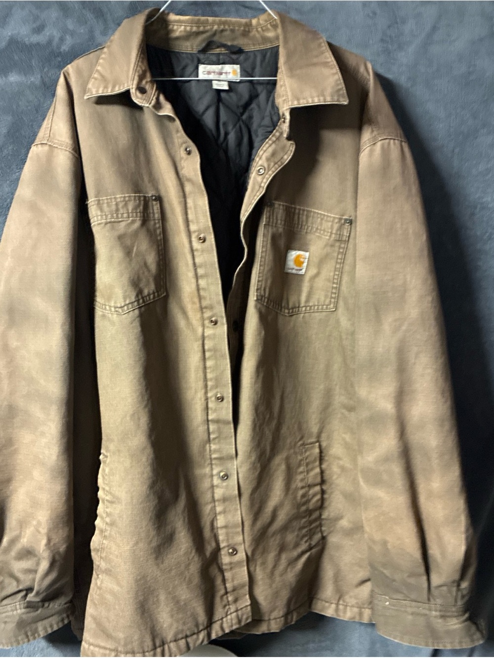 Carhartt Men's Quick Duck Jefferson Traditional Jacket
